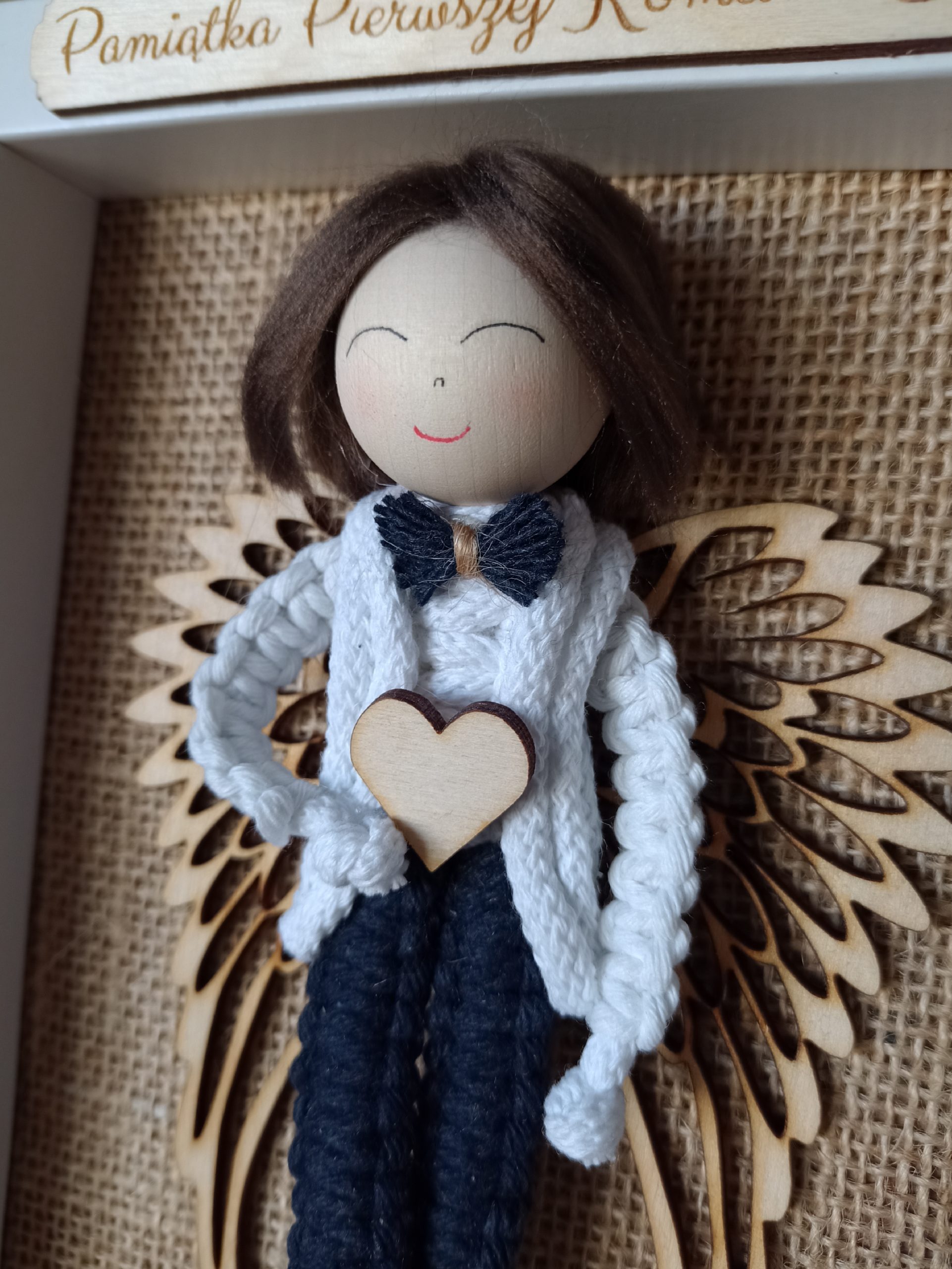 Anioł na Komunię w ramce - obrazek 17