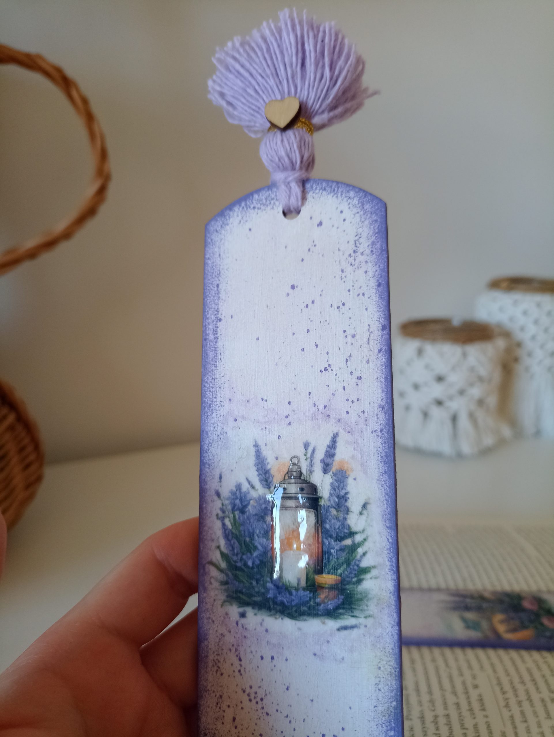 Zakładka do książki lawenda - obrazek 4